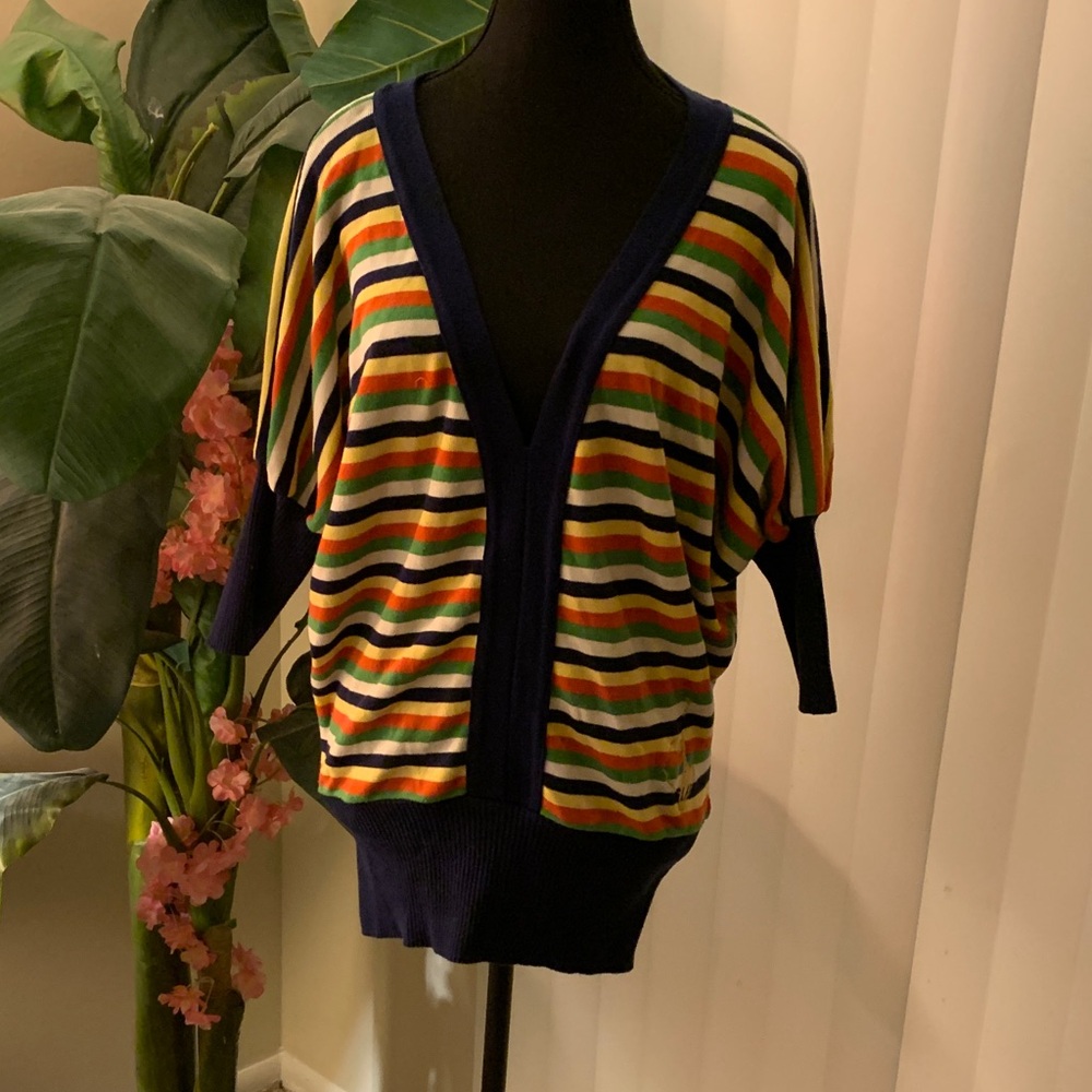 Baby Phat Multicolor Striped Sweater